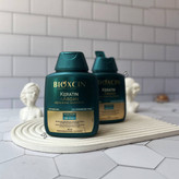 شامپو BIOXCIN مدل keratin &argan مخصوص ریزش مو و مناسب برای مو و پوست سر حساس