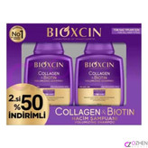 شامپو BIOXCIN مدل Collagen & Biotin مخصوص ریزش مو و مناسب برای موهای نازک و ضعیف