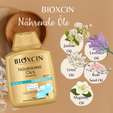 شامپو BIOXCIN مدل Nourishing oils مخصوص ریزش مو، تقویت و بازسازی موهای آسیب دیده